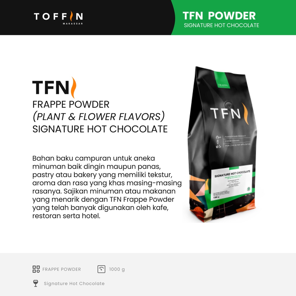 

TFN Frappe Signature Hot Chocolate