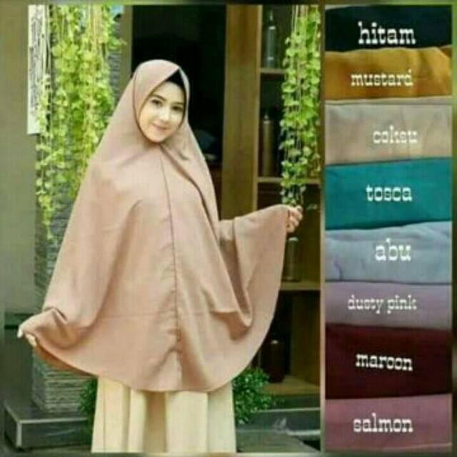  KHIMAR SYARI KHIMAR JUMBO WOLFIS Jilbab Terbaru Jilbab 