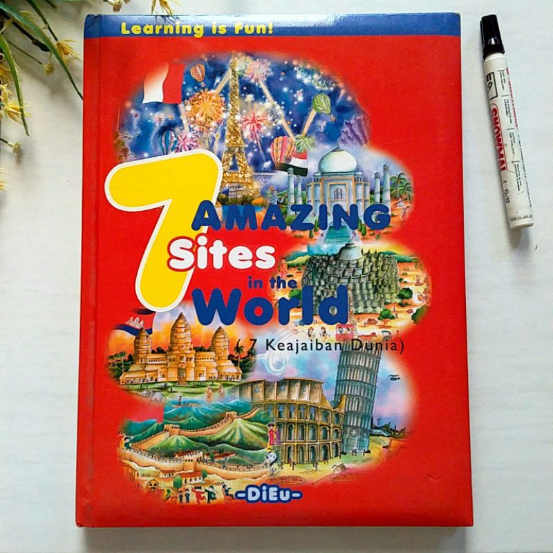 boardbook jumbo lift flap 7 amazing sites in the world preloved