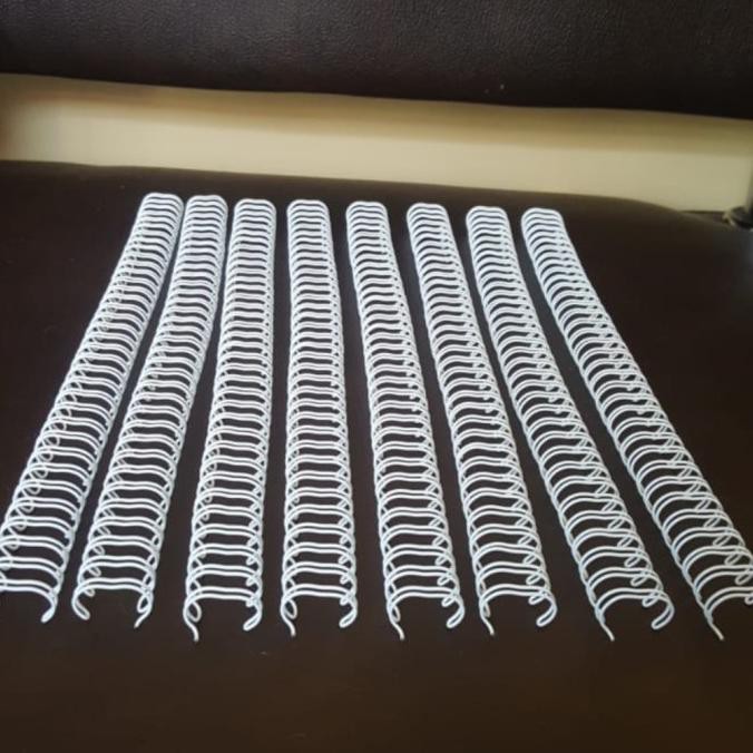 

Best Produk] Ring Kawat Ukuran 5/16 F4 3:1 38Lubang/Spiral Kawat 5/16 F4 38Lubang - Putih