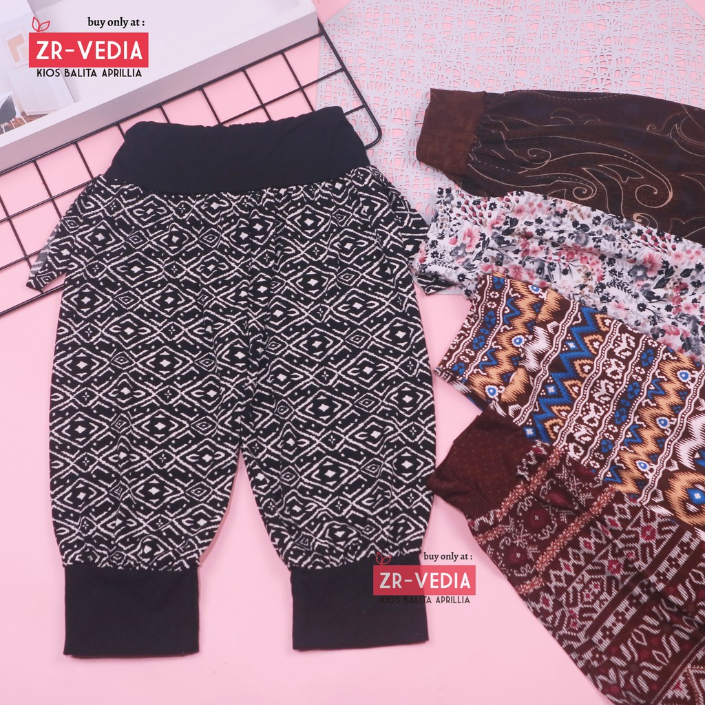 Aladin Carlissa Anak 9-12 Tahun / Celana Anak Perempuan Murah Girls Pants Harian Motif Adem Lucu