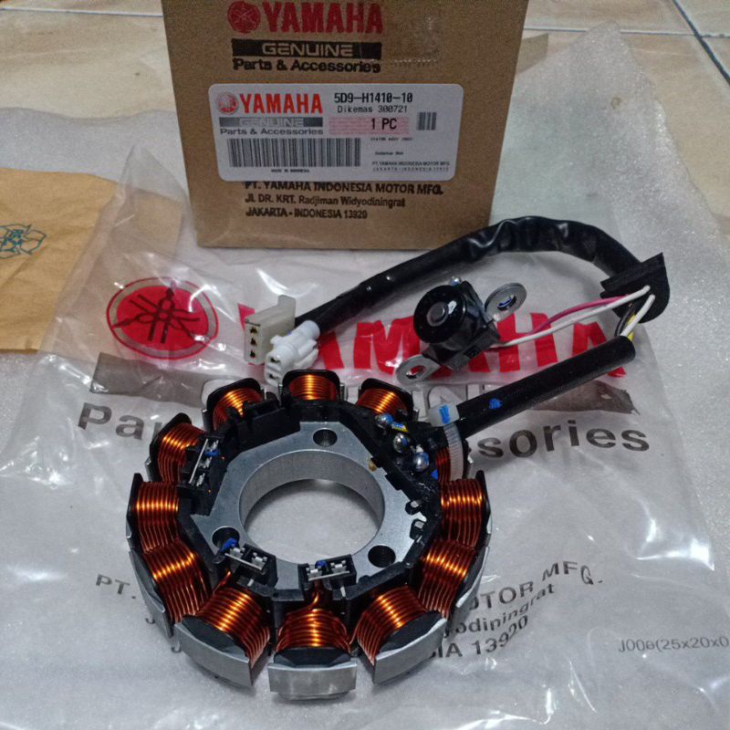 Spul spoel lampu pengisian aki spul spol vega zr 12 gulungan kumparan 12 kern vega zr 2011 2012