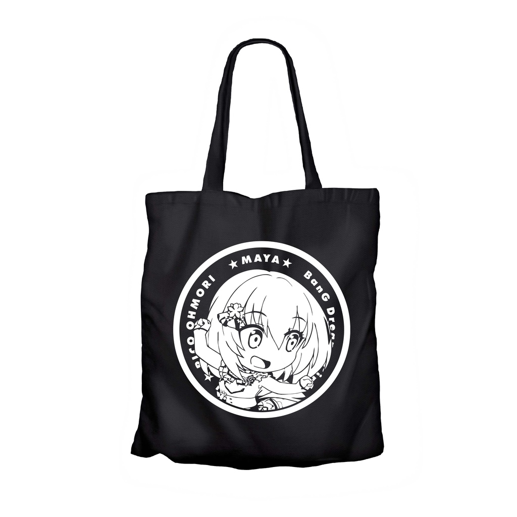 Tote bag japan game MAYA YAMATO CHIBI pastel palettes - BANG DREAM material canvas