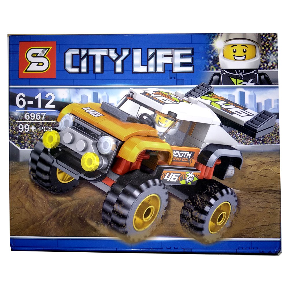 Brick  Lego City SY6967 Mobil Off-Road City Life