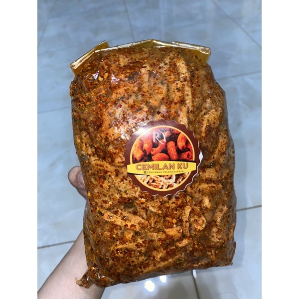 

basreng pedas daun jeruk isi 500 gr