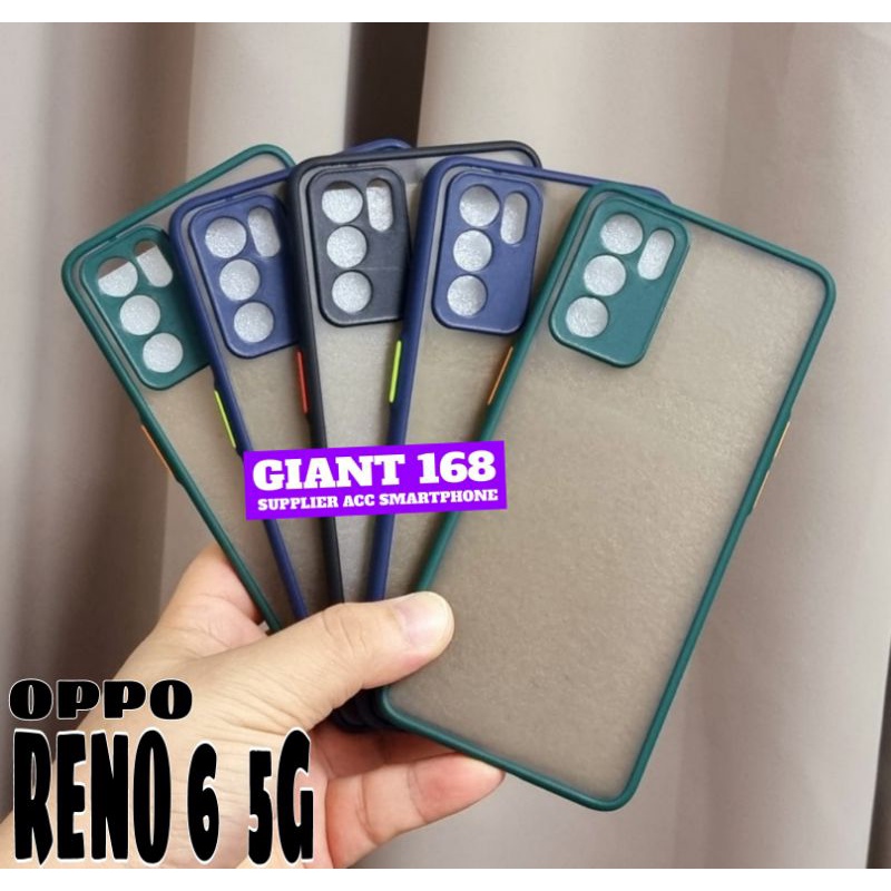 Oppo Reno 6 5G Oppo Reno 6 Pro Mychoice Dove Matte Transparan Slim Macaron Case Oppo Reno 6 5G Oppo Reno 6 Pro