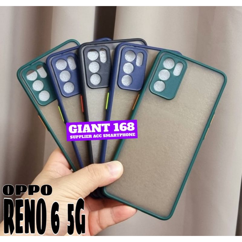 Oppo Reno 6 5G Oppo Reno 6 Pro Mychoice Dove Matte Transparan Slim Macaron Case Oppo Reno 6 5G Oppo 