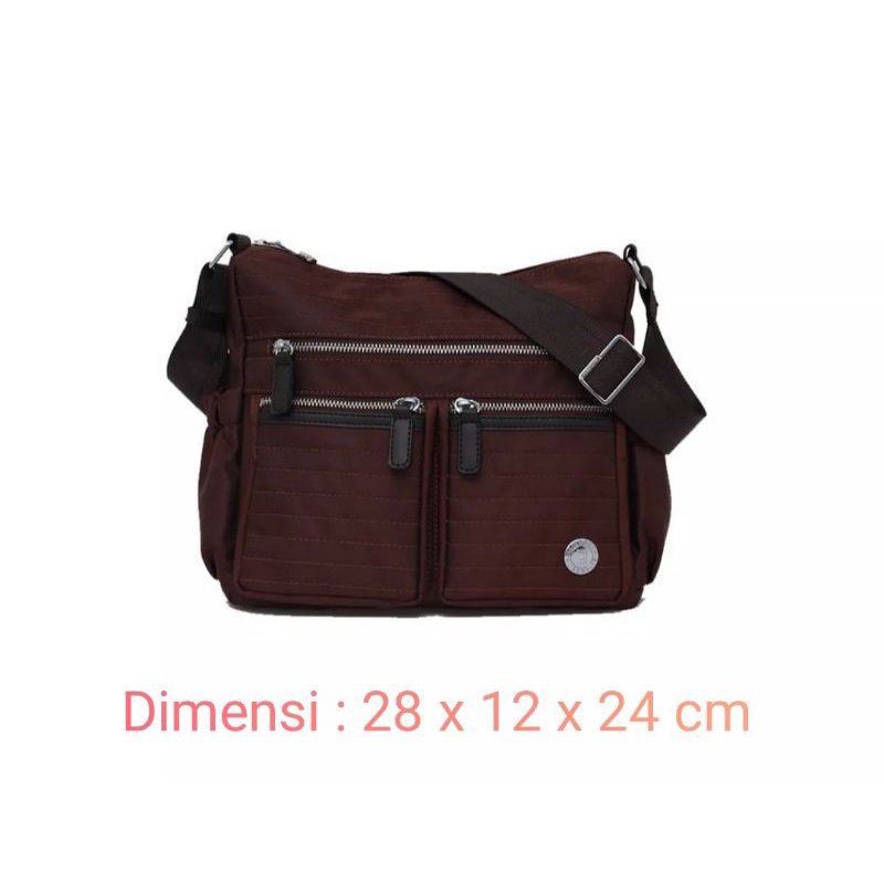 Tas Elizabeth Hadara Sling Bag Original - Brown