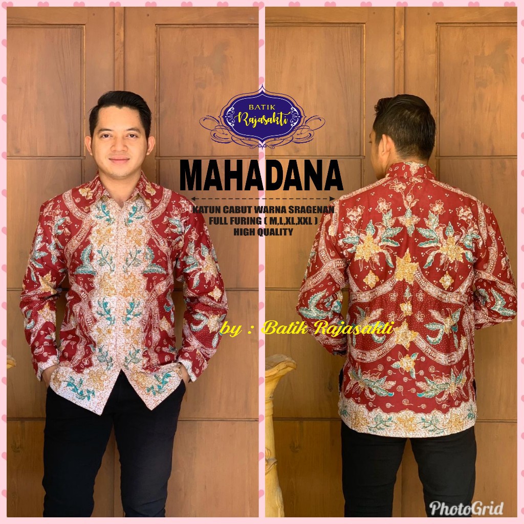 MAHADANA RAJASAKTI KEMEJA BATIK SOLO PRIA LENGAN PANJANG PENDEK LAPIS FURING ATASAN PREMIUM MODERN KATUN HALUS ALFARISQOH JAHE WANGI FADEY TWO ARJUNAKU 2 PUSARAN PEN RAYHAN HASTAMA GUMBAYANA KARTIKO UNGU PEKSI DONGKER SUKET SEGORO GADHING PANDJI WIRATAMA