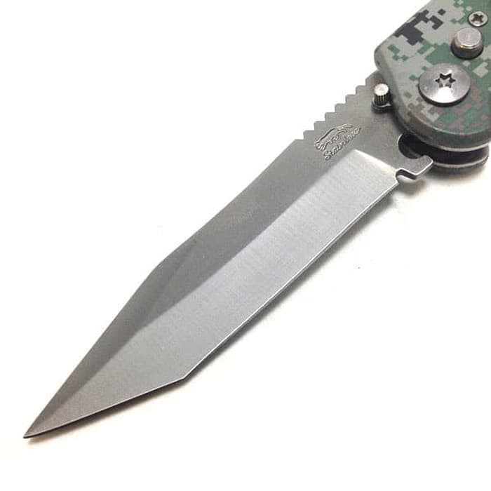 Super Murah! PISAU LIPAT CK A807 P1253 FOLDING KNIFE LORENG ARMY SURVIVAL KIT