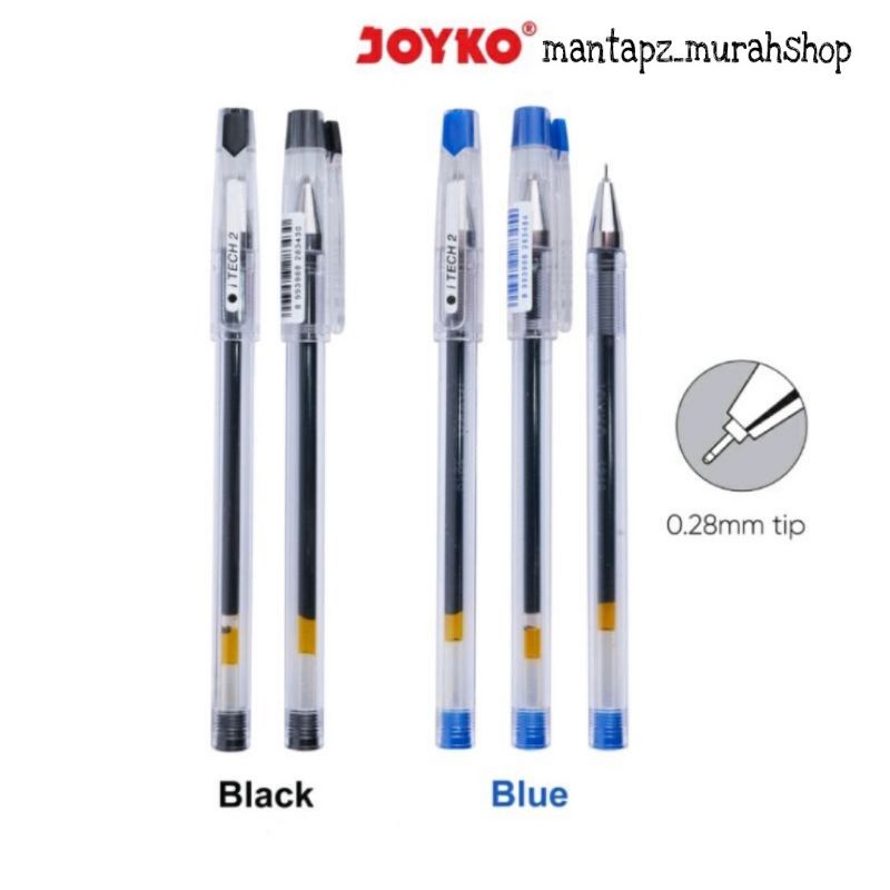 

Pulpen/Pena Gel Joyko BP-266 iTech 2/ 0.28mm (/Pcs)