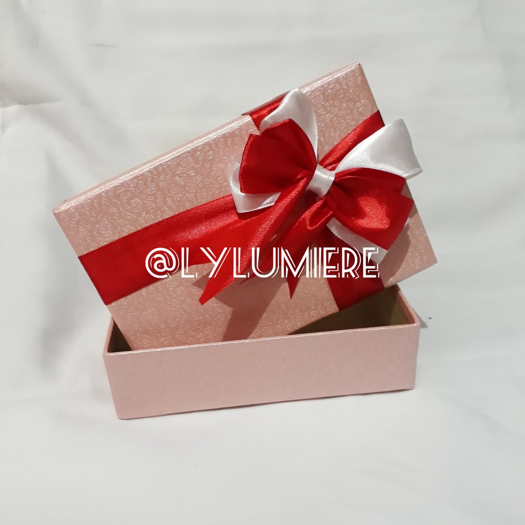 

gift box kotak kado ukuran 15x10x5