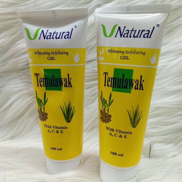 ✨ AKU MURAH ✨Peeling Gel Temulawak V Natural Original / BPOM Resmi