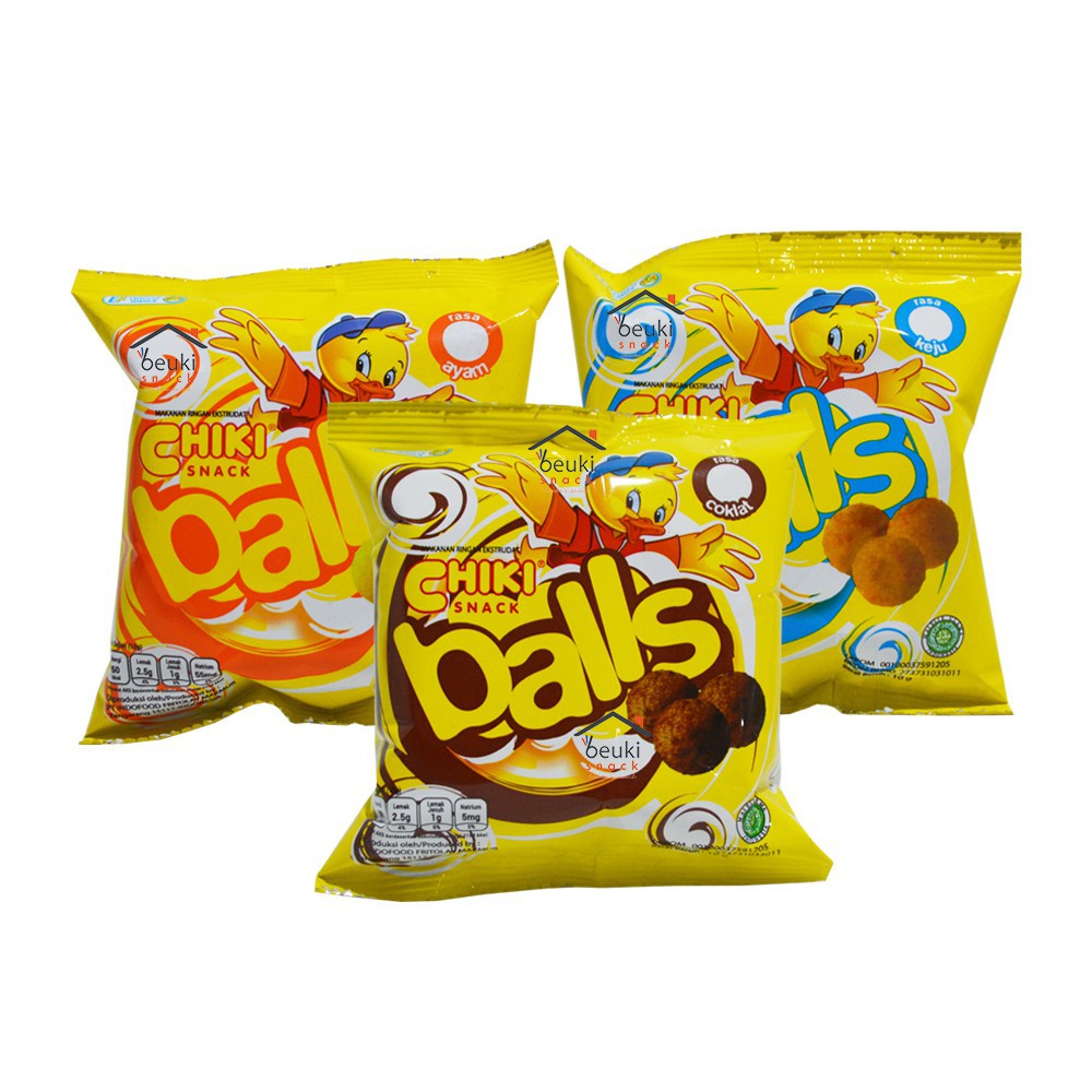 

Chiki Balls Renteng 10 x 10gr | Kemasan Renteng