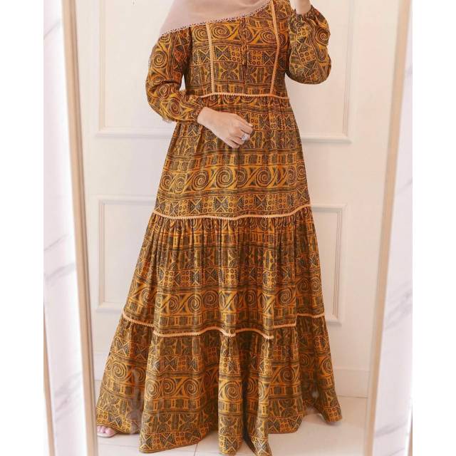 Busana Muslim Zahira Dress vol 2 by Disiko Exclusive