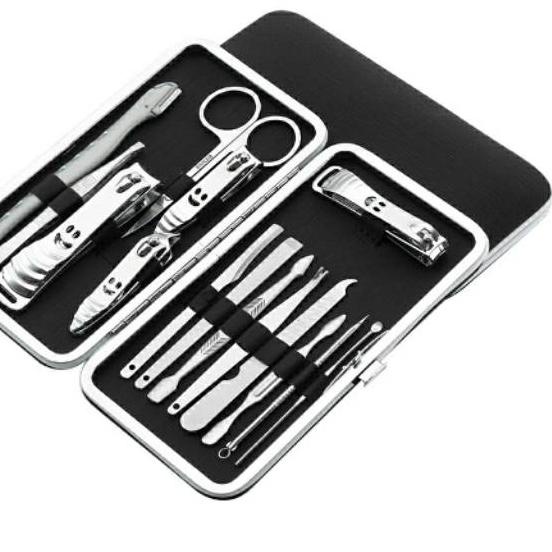 Alat potong kuku / gunting kuku lengkap 15 set menicure pedicure
