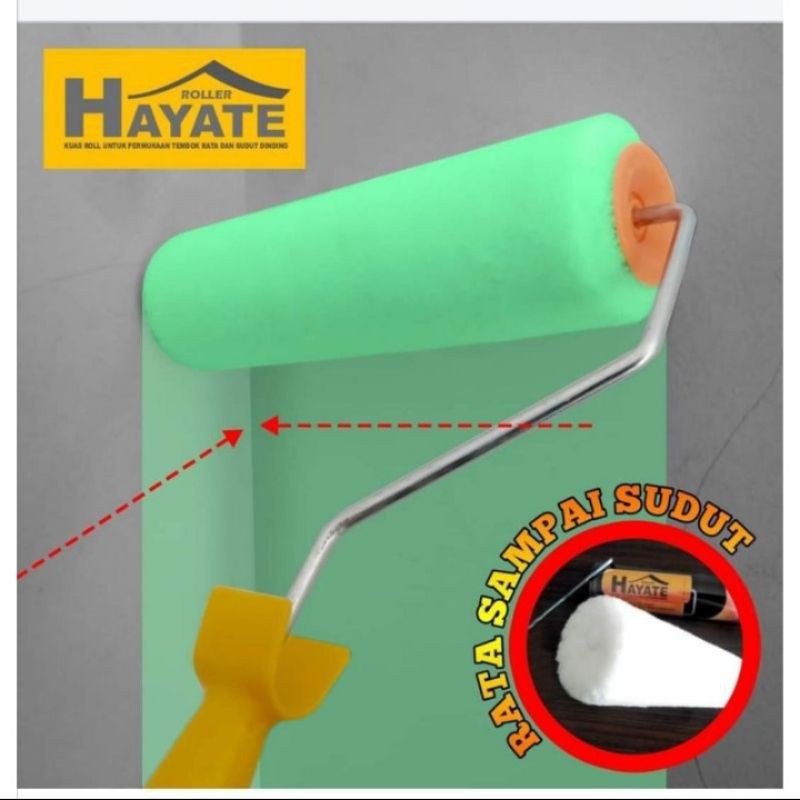 

New KUAS ROLL HAYATE 9 INCHI MURAH