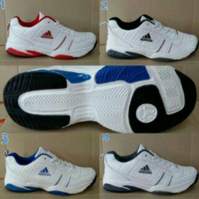 SEPATU TENIS BADMINTON ADIDAS