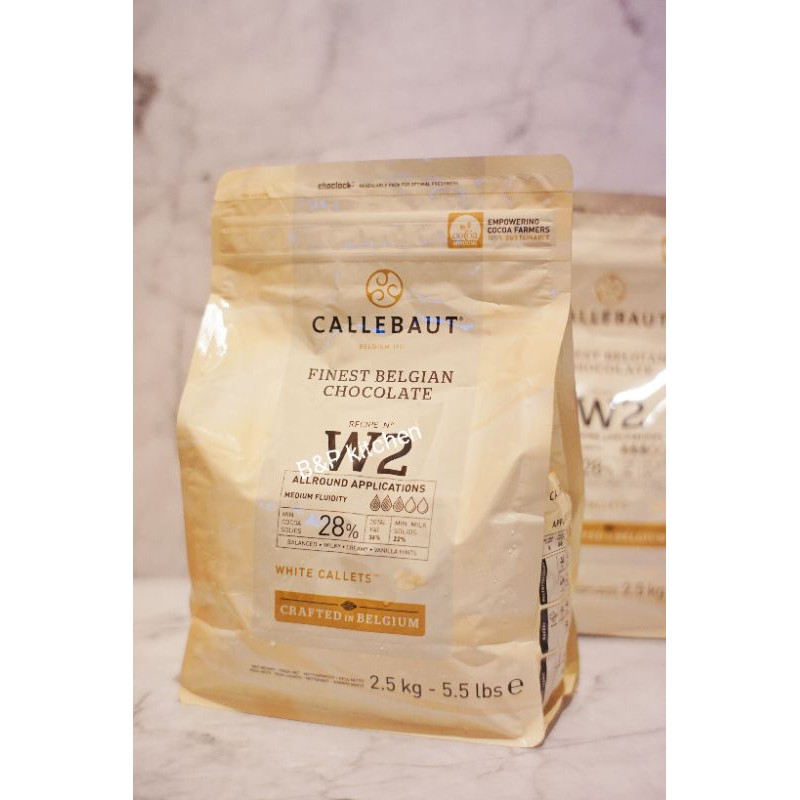 

Callebaut W2 White Chocolate 28% 2,5Kg