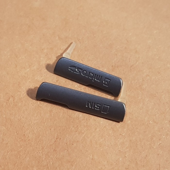 (BISA COD) Tutup sim dan SD card Samsung Tab 2.7.0 P3100 - Hitam