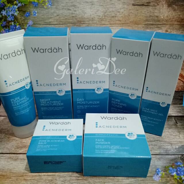 Wardah Acnederm Series / Paket Wardah Acnederm / Wardah  