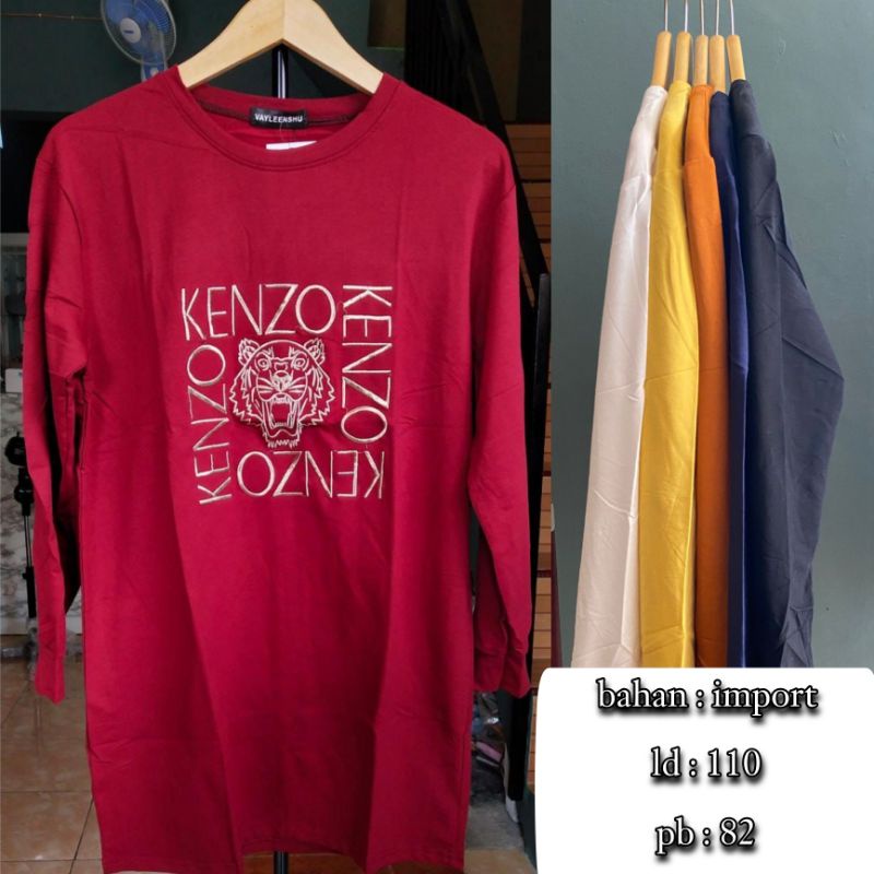 TUNIK KAOS IMPORT KENZO