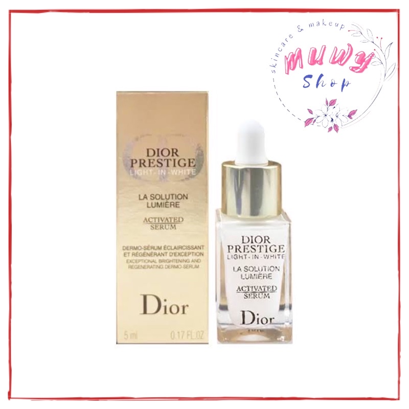 Dior Light in White Serum la solution lumiere 5ml 10ml