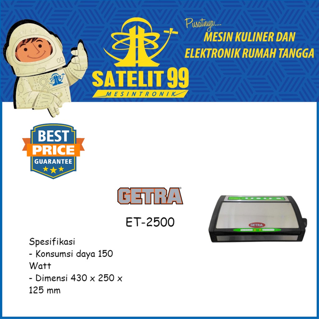 VACUUM SEALER GETRA ET-2500