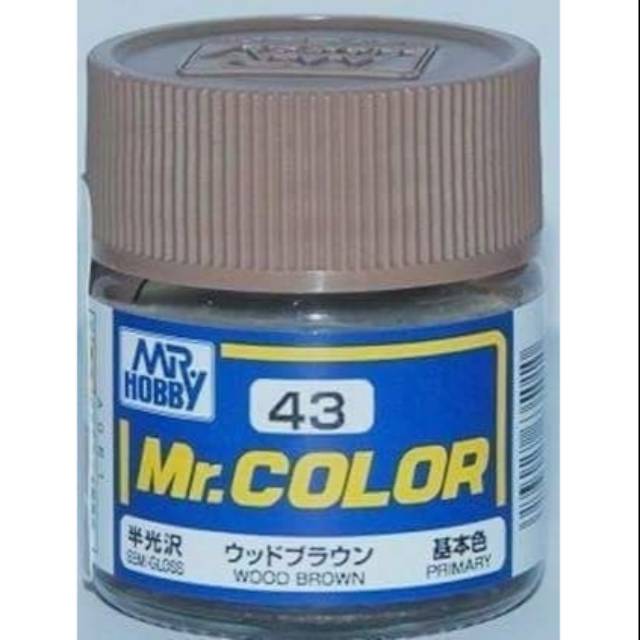 Mr. COLOR C43 WOOD BROWN - MR. HOBBY