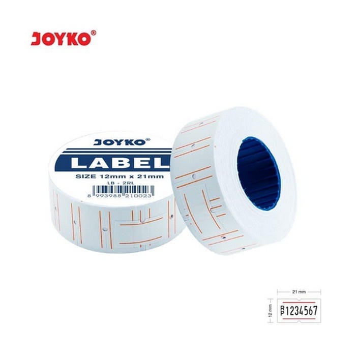 Label Harga Roll / Label Harga Joyko 12 x 21 mm