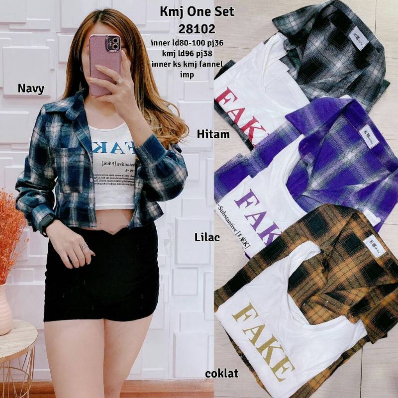 Nco kmj one set 28102 inner ks kmj fannel imp