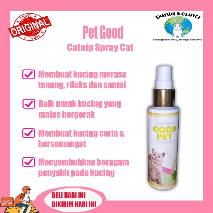 Catnip Spray Good Pet 60 ml Kucing