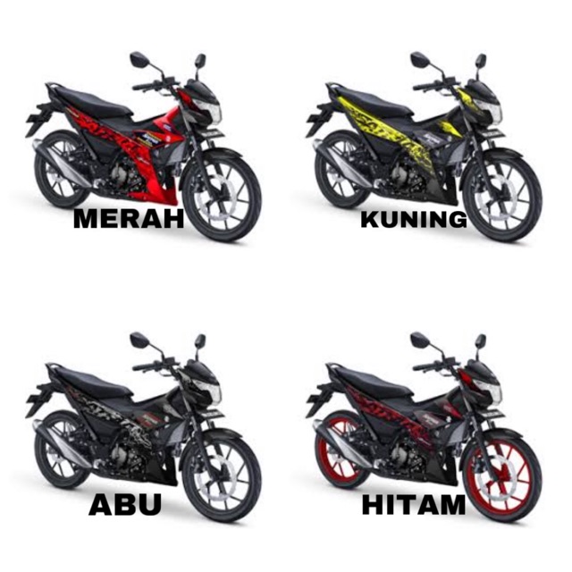 STIKER STRIPING SATRIA F 2018