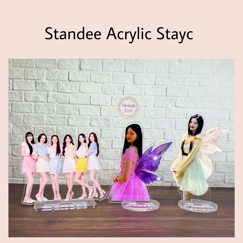 Standee Stayc Seeun Isa princess stereotype so bad star to a young culture unofficial fanmade stand 