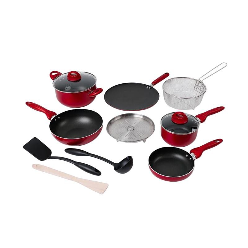 Panci Supra Rosemary Cookware Set Panci 12 Pcs