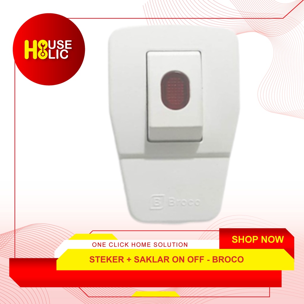 Steker Arde + Saklar Lampu (On/Off) 1331165