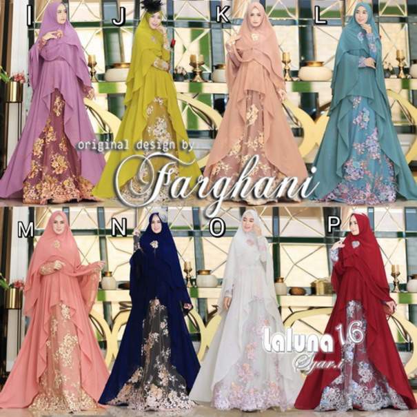 Gamis LALUNA 16 Original by FARGHANI