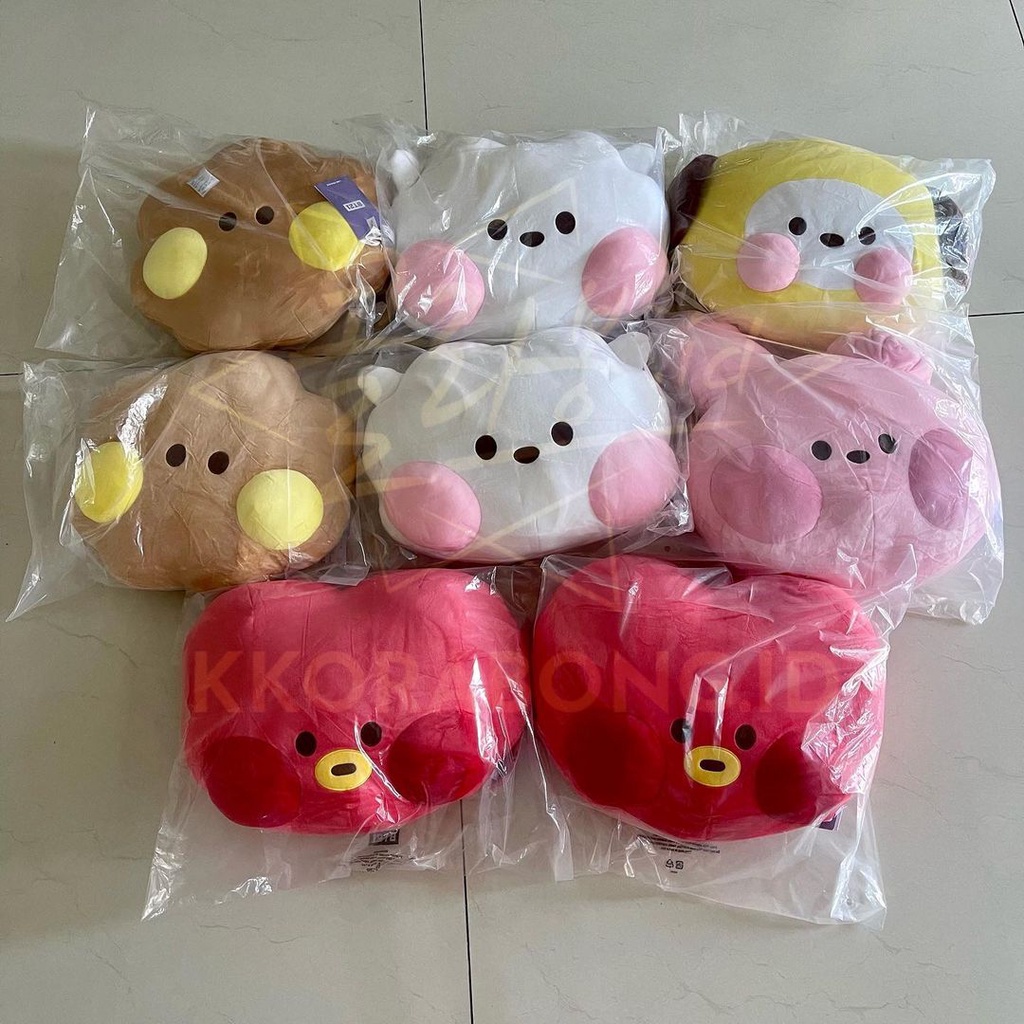 [READY] BT21 MININI Big Head Cushion Squeeze Stress Ball