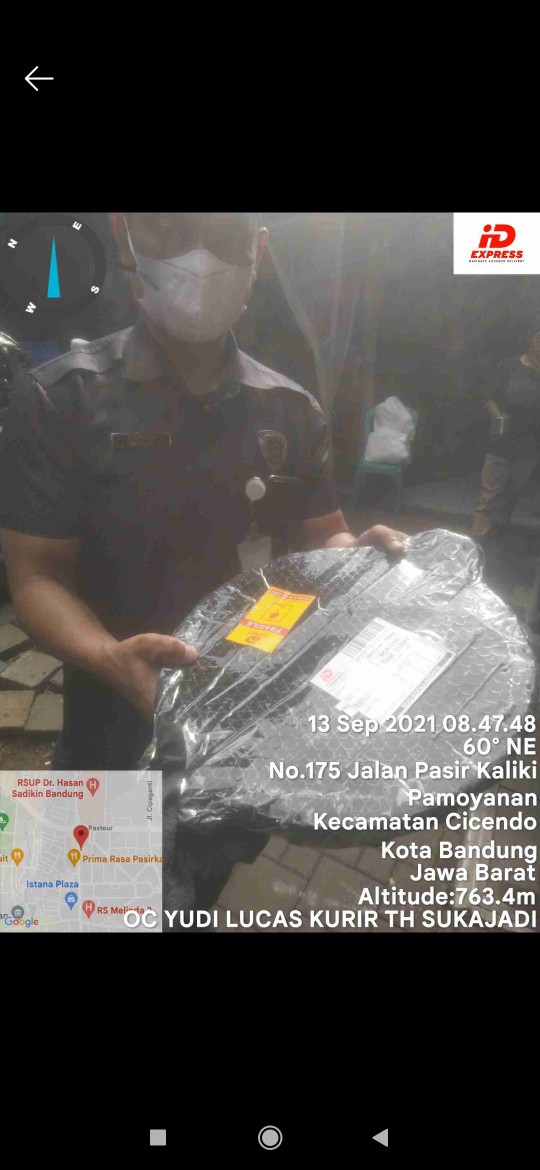 Wajan Enamel Kuping 34 Cm & 36 Cm Anti Lengket