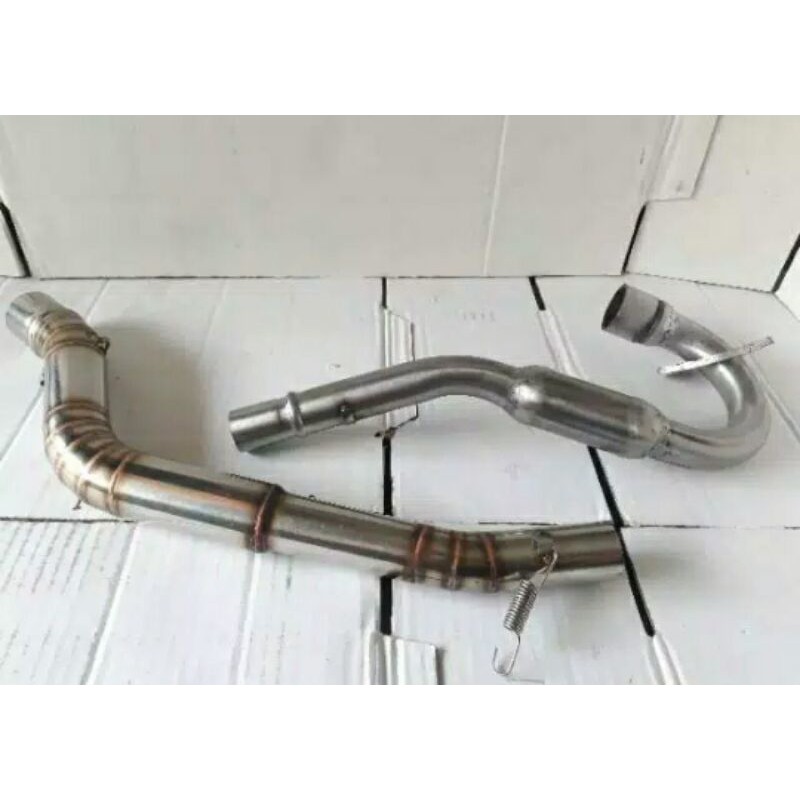 Leher pipa Knalpot KLX D-Tracker 150 klx S L bf dan CRF 150 Vixion trail, tiger trail dan modif lain