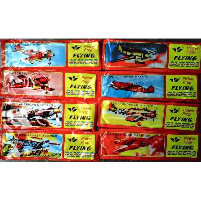 mainan kapal pesawat busa gabus jadul glider Styrofoam sterefoam unik