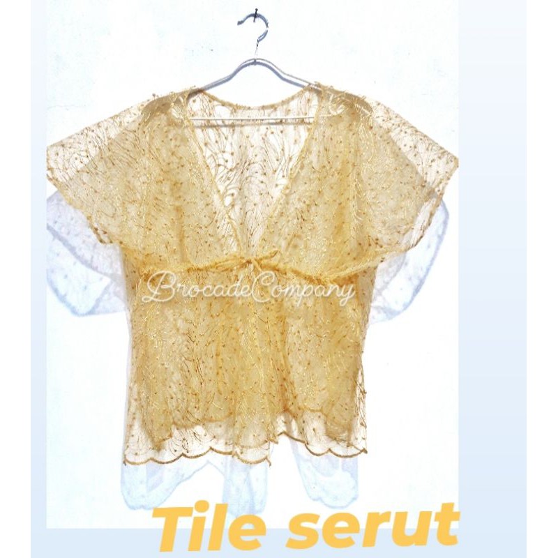 Outer Tile Serut Kerut MURAH / Outer Tulle Kerut