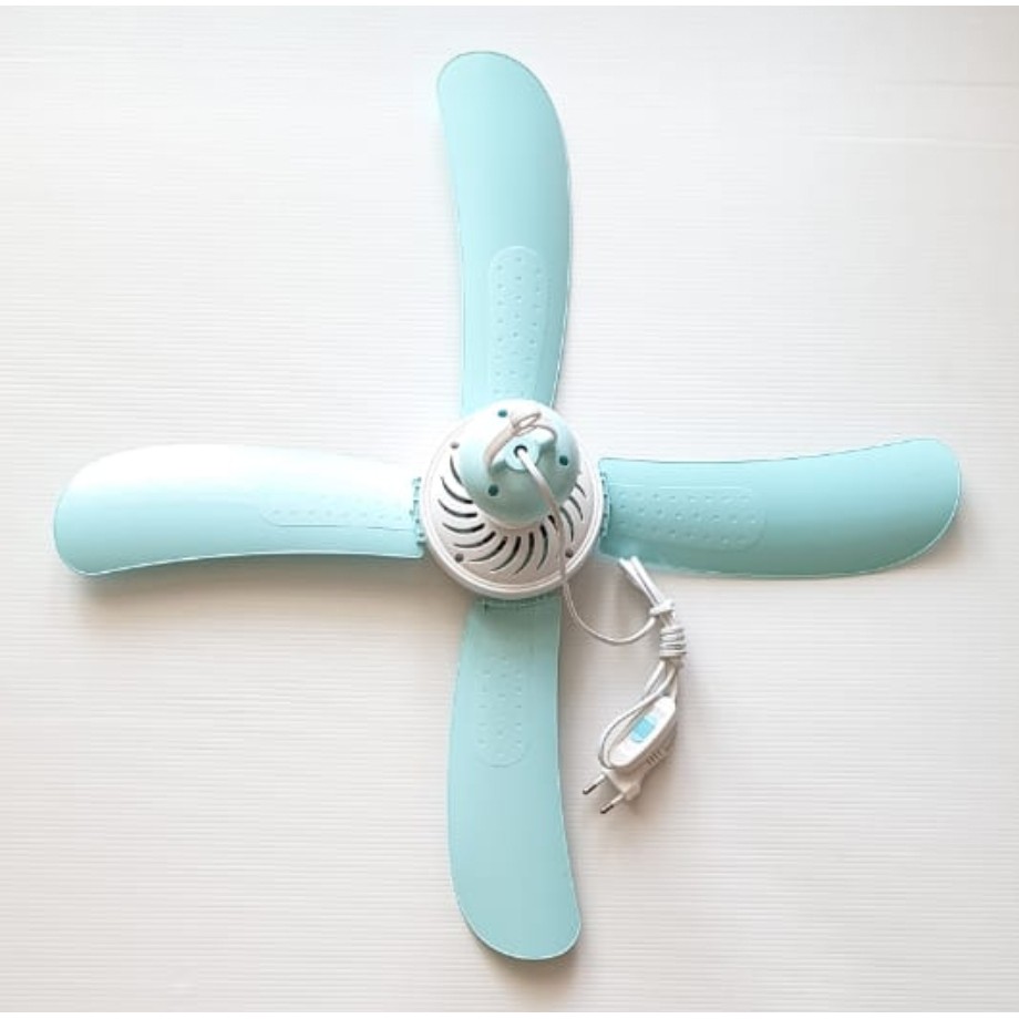 KZK Kipas Gantung 22W 4 Baling2 / Mini Fan / Heli Fan / Kipas Angin