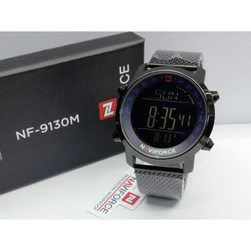 Jam Tangan Pria Naviforce Original Digital Garansi 1 Tahun