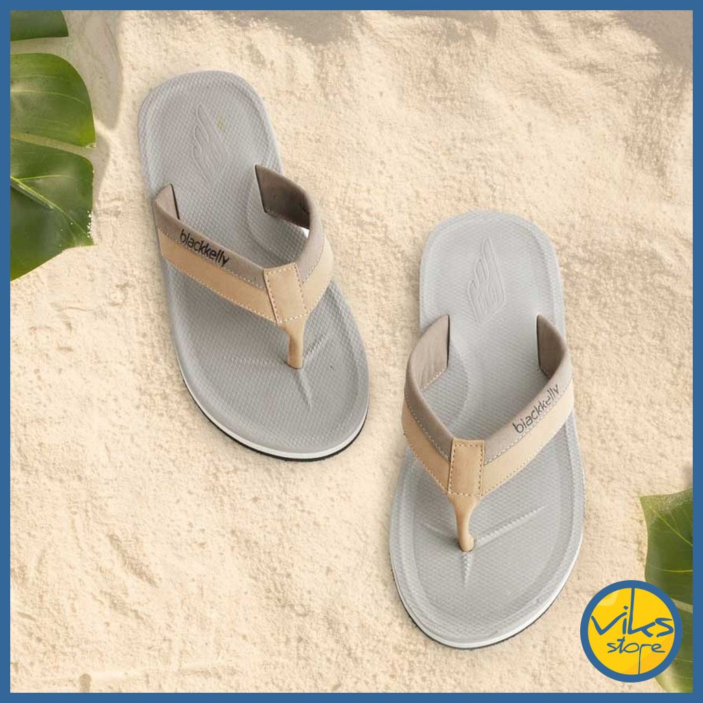 Sendal Flip Flop | Sandal Santai | Sendal Jepit Pria Cowok Distro Blackkelly Original Lokal Nyaman