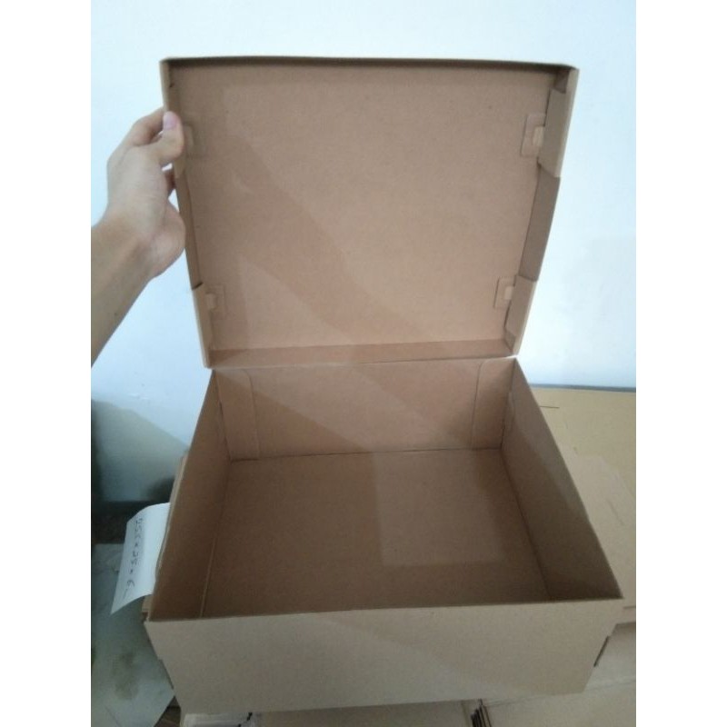 

kotak box kardus tutup pisah bahan tebal box kue sepatu karton besar packagetalk