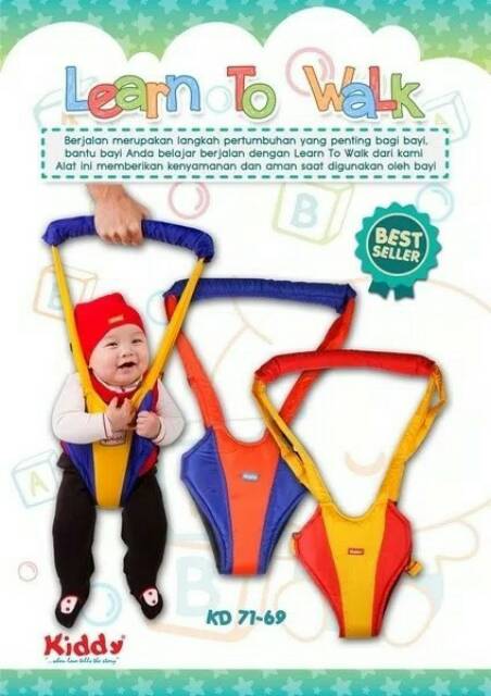 Kiddy learn to walk /alat bantu jalan baby / Two Angels Gift Set s1