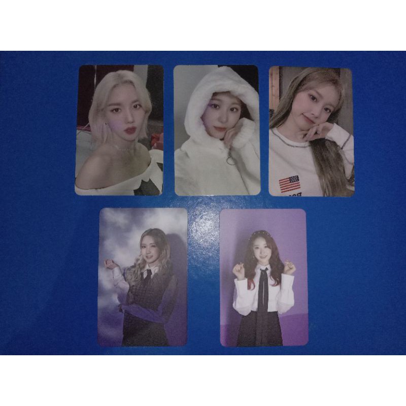 PHOTOCARD AR IZ*ONE ONE REELER EUNBI CHAEYEON HITOMI[BACA DESKRIPSI]