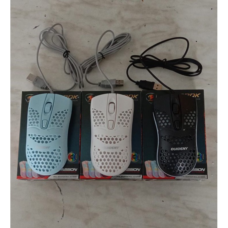 mouse usb gaming honey comb 630 K quideny. mouse gaming honey comb sarang lebah 630 k quideny