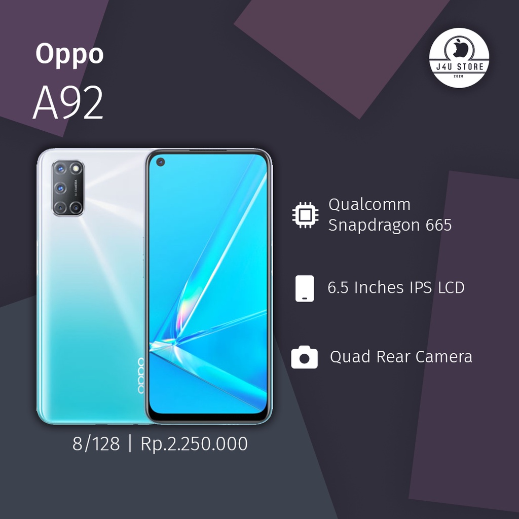 Oppo A92 8/128 Second Fullset